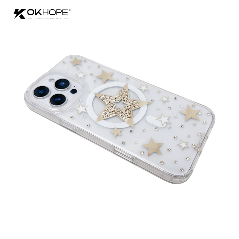 Imitation original diamond mobile phone case