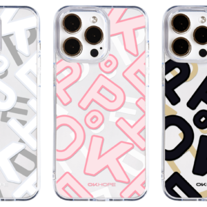 Electroplated double-layer letter IMD mobile phone case